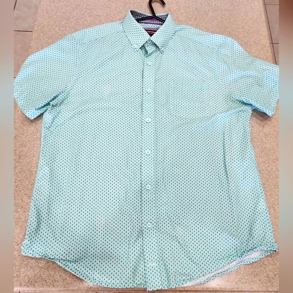 Men's Johnston & Murphy button-down polo